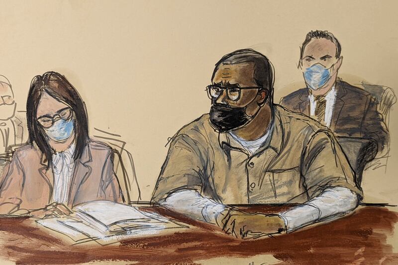 R Kelly was sentenced to 30 years in prison for sexually abusing women, girls and boys, more than 20 years after first facing allegations. Illustration: Elizabeth Williams via AP