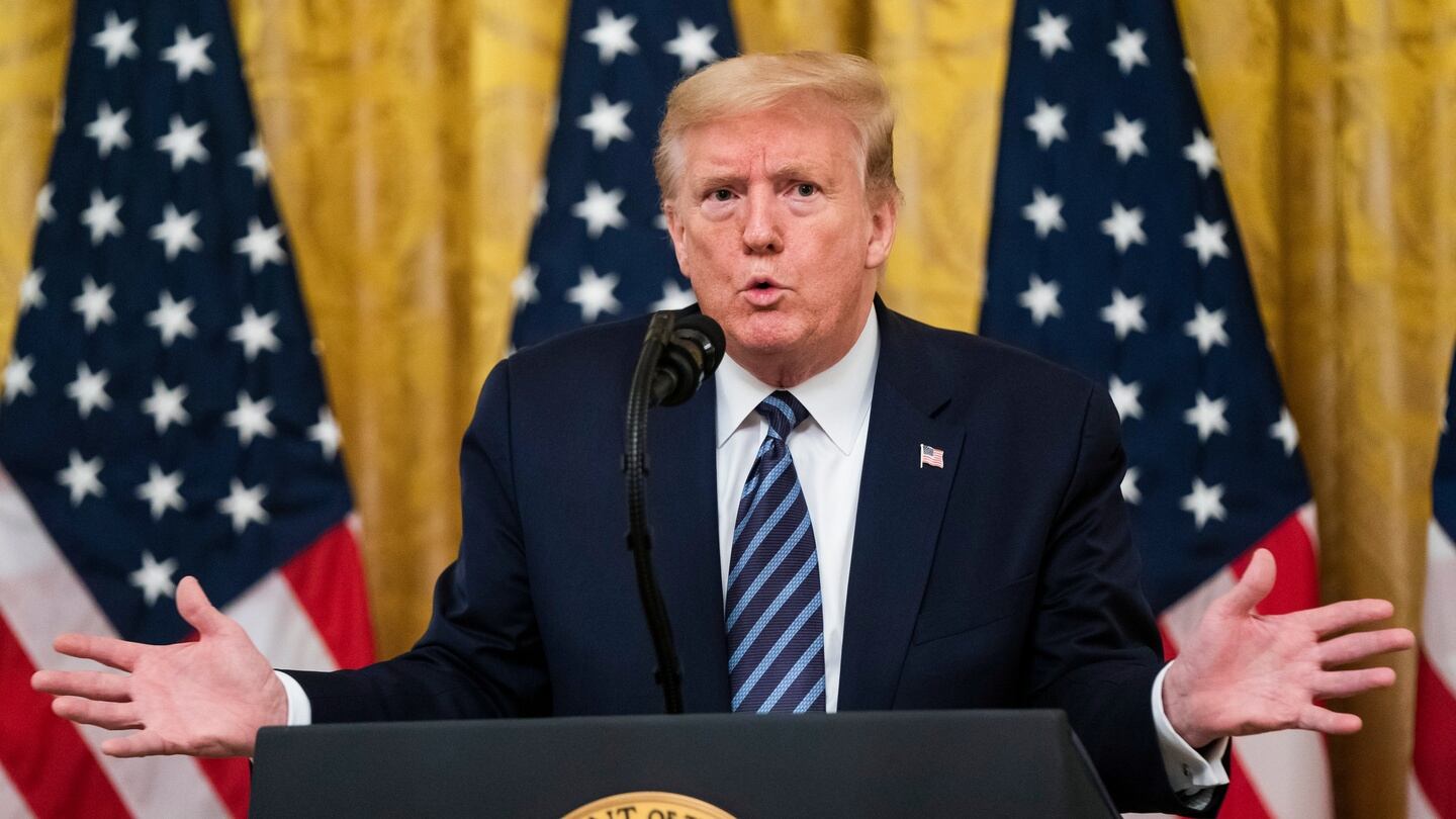 Trump claims coronavirus came from Chinese lab but ‘not allowed’ to reveal evidence