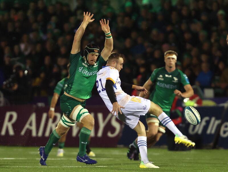 Leinster's Nick McCarthy in action against Connacht at the Sportsground. Photograph: Bryan Keane/Inpho
