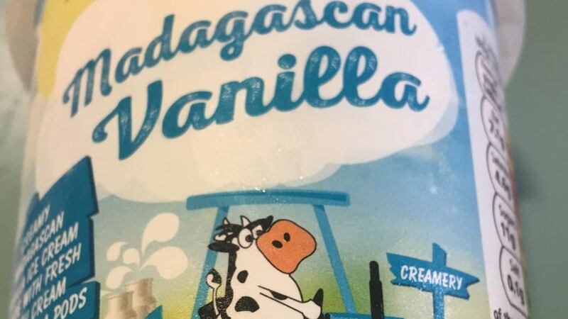 Tesco Madagascan Vanilla: Compared with Häagen-Dazs, it is bland and disappointing