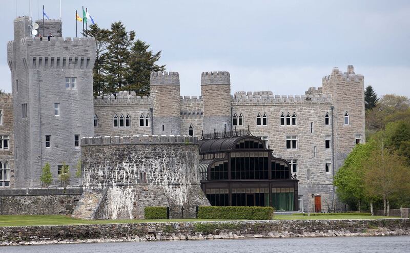 Another view of the wedding set-up at Ashford Castle. Photograph: Colin Keegan/Collins Dublin