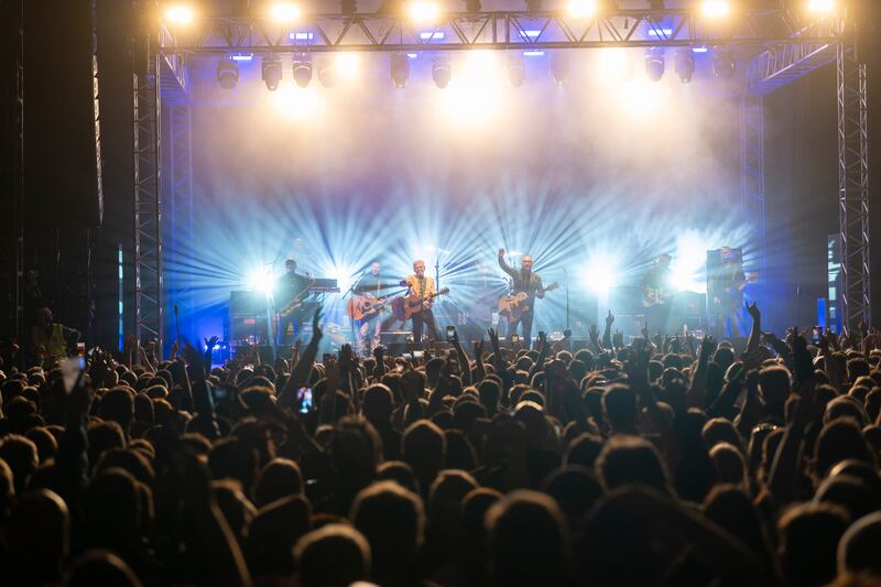 The Saw Doctors performed earlier this summer at the Galway International Arts Festival 2023. Photograph: Andrew Downes/xposure