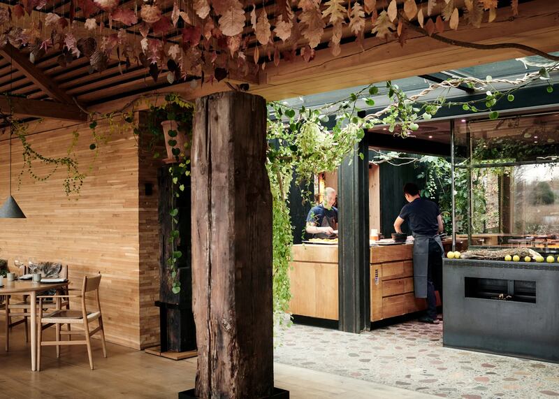 A signature of Noma and its cuisine is its luxurious, modern-rustic aesthetic. Photograph: Ditte Isager for The New York Times