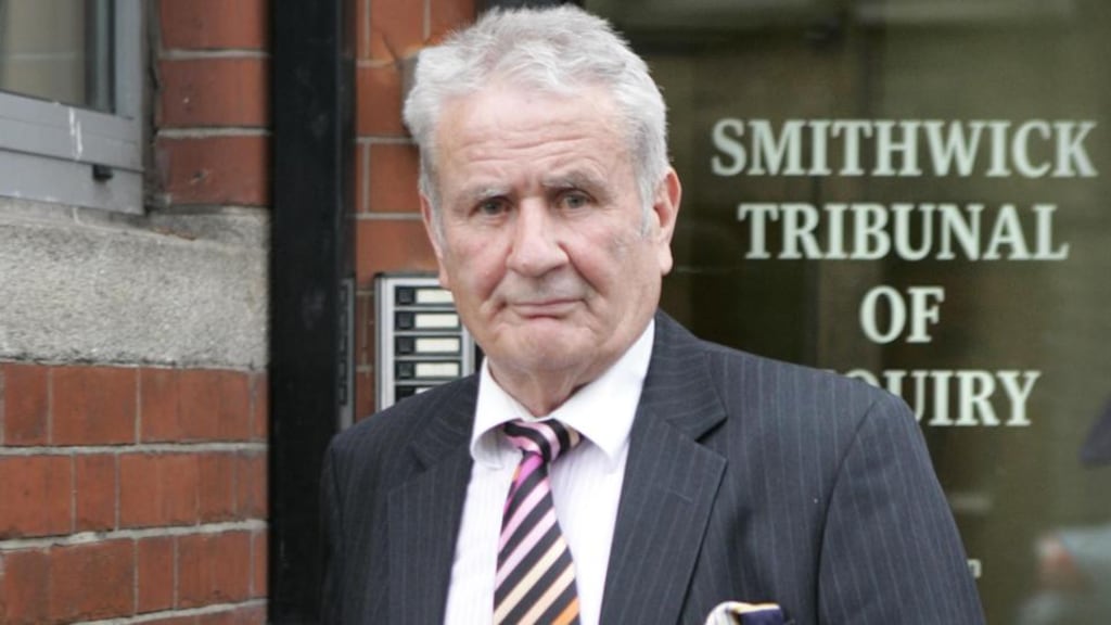 Owen Corrigan: claims he was denied fair procedures as he was not given advance notice that any finding in respect of Mr Oliver’s death could be made against him. Photograph: Dara Mac Dónaill.