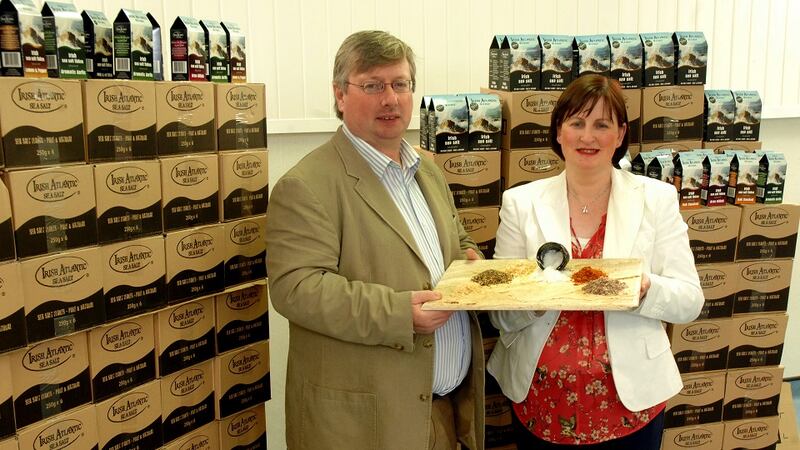 Michael and Aileen O’Neill of Irish Atlantic Sea Salt