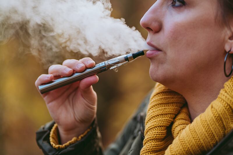 Vaping is pointless and expensive but criticising someone's lifestyle choice is always a risky move. Photograph: Dariusz Makowski/Getty Images/EyeEm