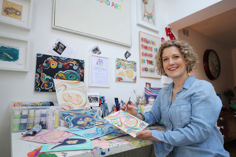Laura Steerman, Quaintbaby Ultrasound Art. Photograph: Nick Bradshaw/The Irish Times