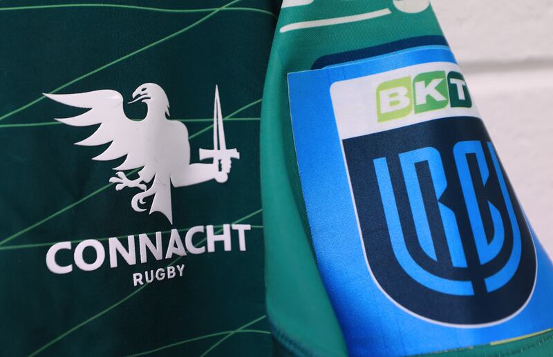 A view of the Connacht dressing room. Photograph: James Crombie/Inpho