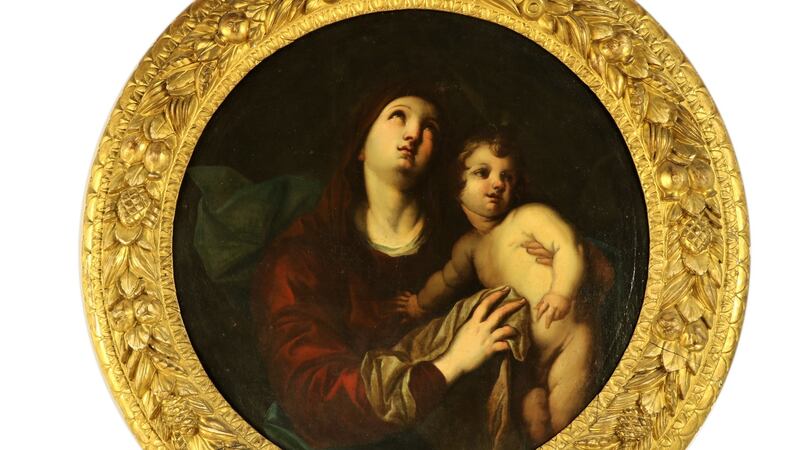 Lot 1,377, Circle of Sir Anthony Van Dyck of Madonna and Child, €8,000-€12,000
