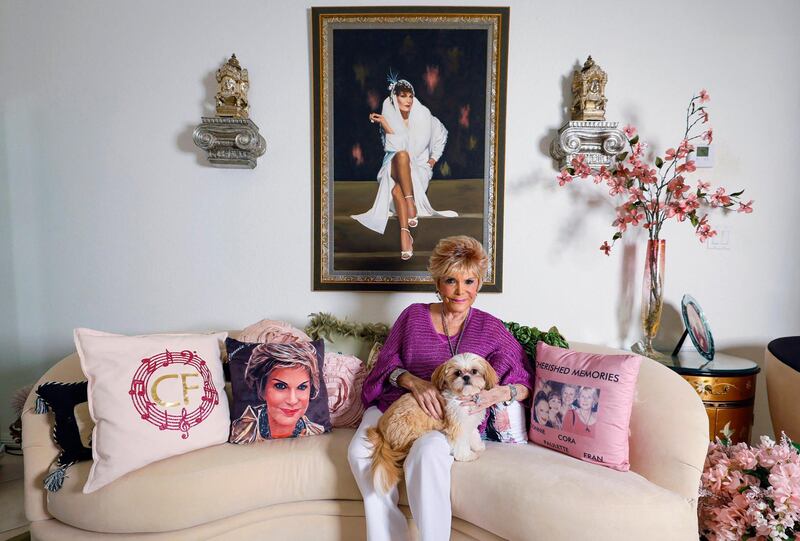 Connie Francis at her home in 2025. Photograph: Miami Herald/TNS