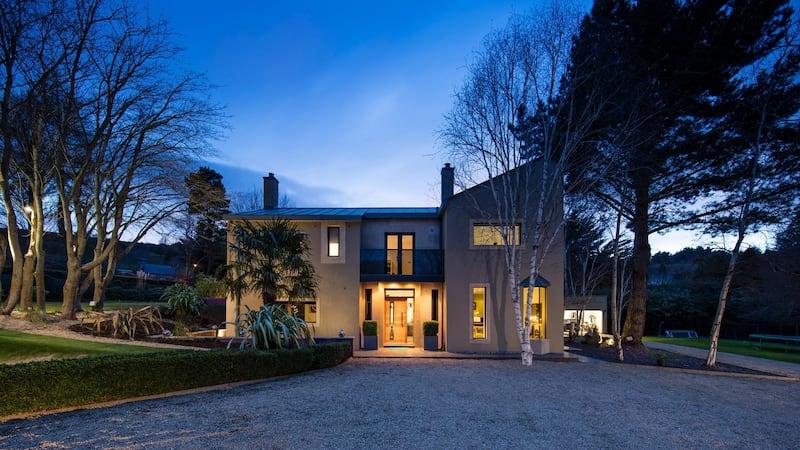 Kildarick in Old Rathmichael: a 320sq m (3,500sq ft) five-bed designer pad with super stylish spec and gardens for €2.75 million.