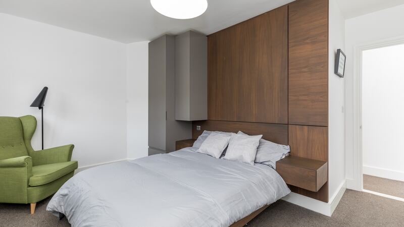 The master bedroom.