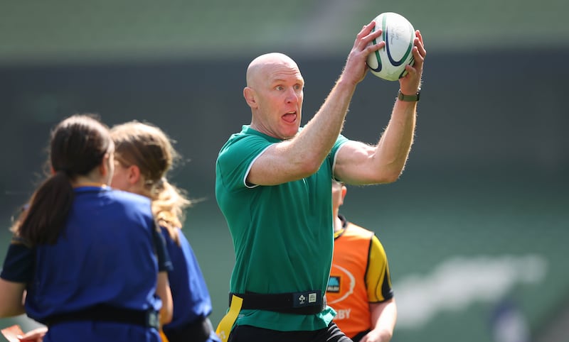 Paul O’Connell used to think that if he didn't get sick before playing, he wasn't fully ready. Photograph: Ryan Byrne/Inpho