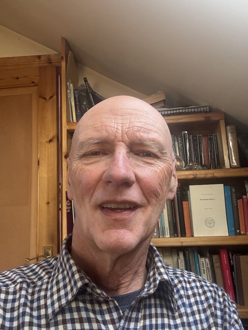 Retired secondary school teacher Liam Bairéad (74), from Dublin