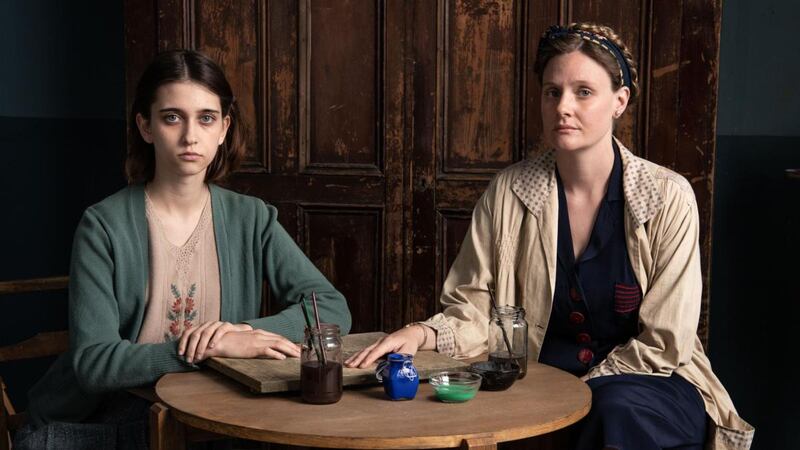 Tara Cush and Romola Garai in The Windermere Children