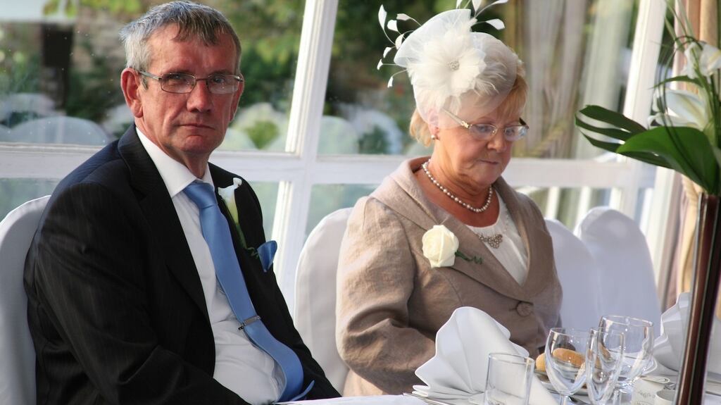 Paul Breen’s father Eugene and mother Maureen at a recent wedding.