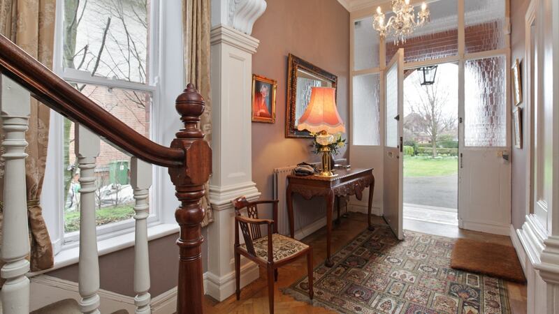 The hallway.