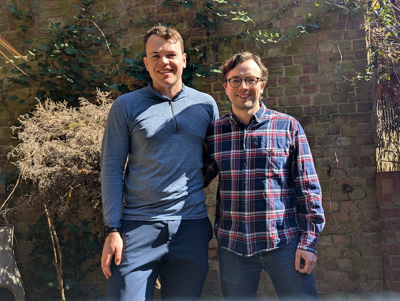 Pulc.AI co-founders Cillian Ó Fathaigh and Charles Dillon.