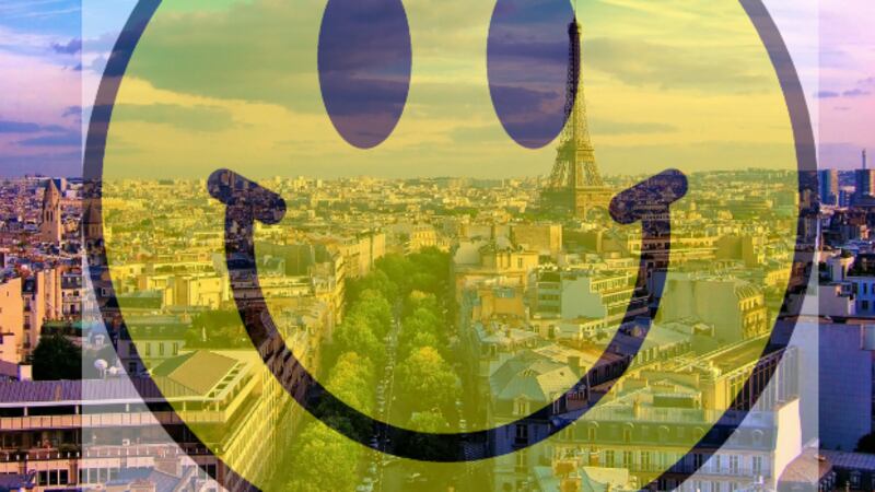 Happy not sad: Parisian schoolgirl wants to make the streets of Paris “happy again”