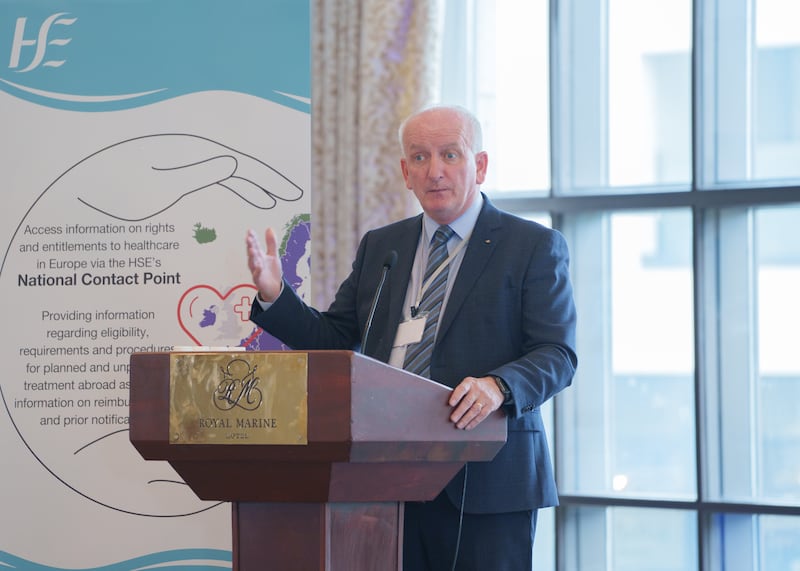 Outgoing HSE chief Bernard Gloster. Photograph: Barry Cronin