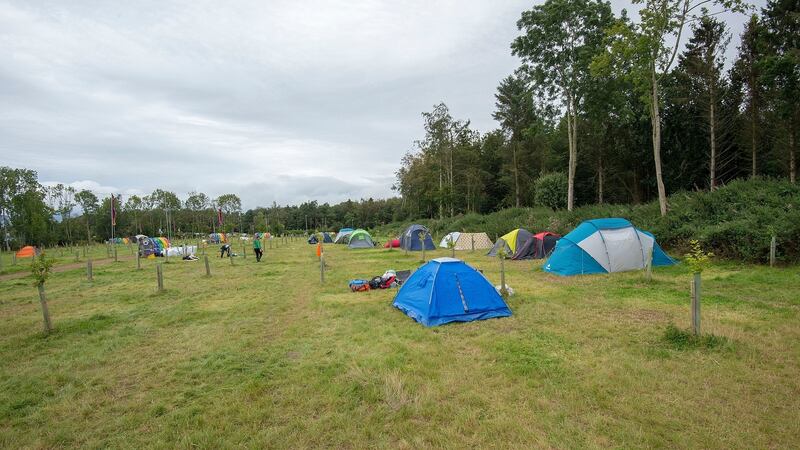 02/09/2019 .The BYEco Camping site at Electric Picnic, which is back to its pristine state already, after nearly 2,000 people stayed there over the weekend.Photograph: Dave Meehan for the Irish Times
