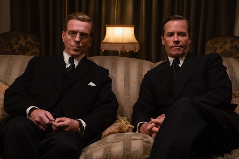 Damian Lewis and Guy Pearce in A Spy Among Friends