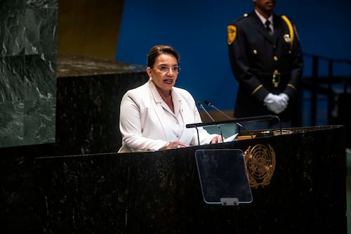 Honduras president alleges ‘electoral coup’ under way amid ‘interference’ by Trump