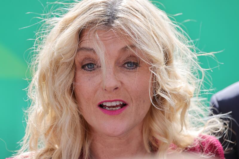Cynthia Ní Mhurchú is still in the running in South. Photograph: Alan Betson