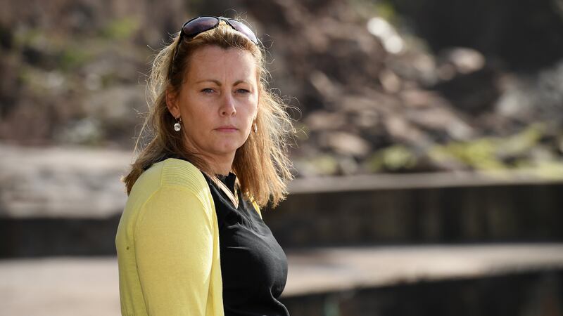 Emma Mhic Mhathúna  pictured close to her home in Ballydavid, Dingle, Co Kerry. Photograph:   Domnick Walsh