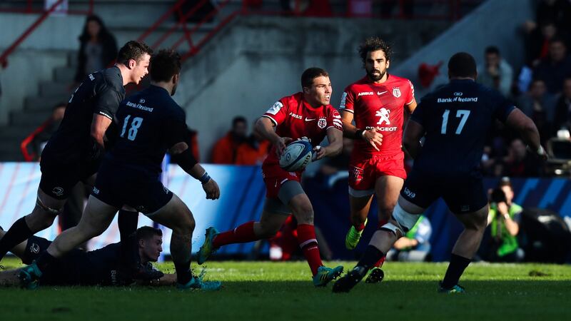 Antoine Dupont: the scrumhalf is one of six Toulouse players named in the France squad this week.  Photograph:  Manuel Blondeau/Icon Sport via Getty Images