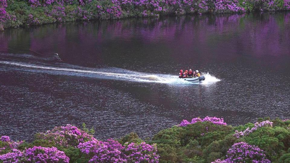 Cahir River Rescue helped to complete the last leg of the journey. Photograph: SEMRA/facebook