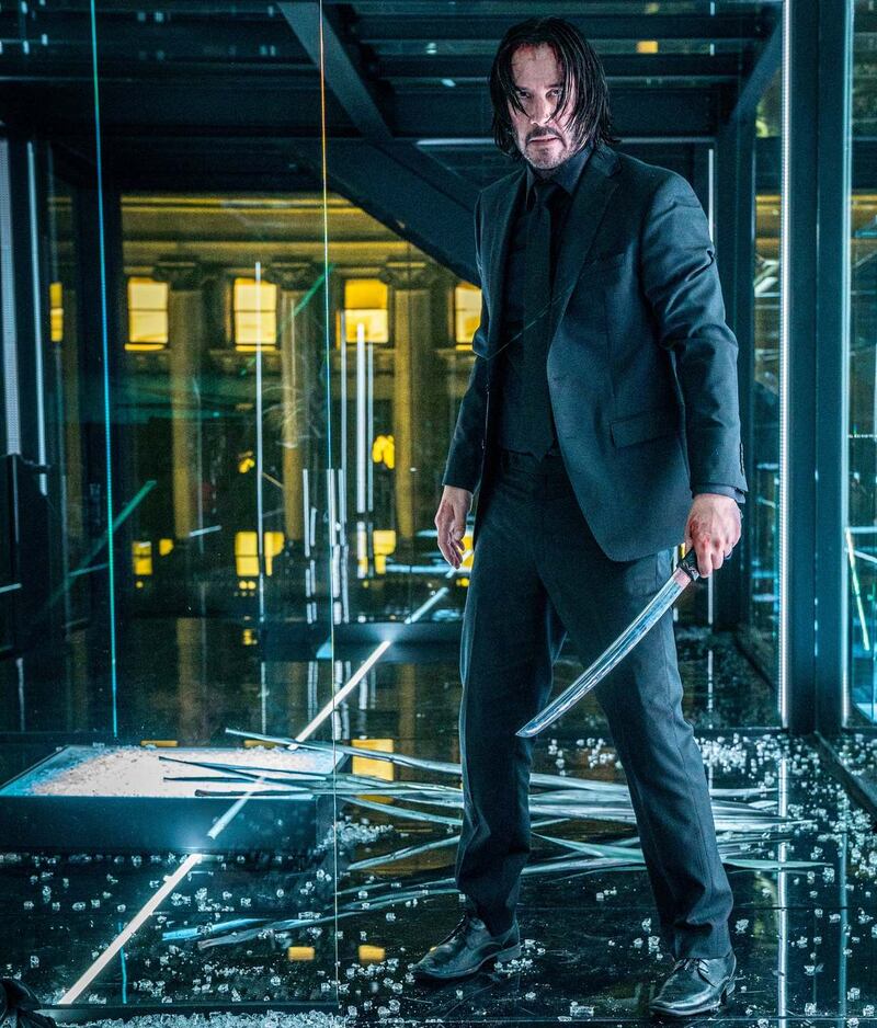Keanu Reeves in John Wick – Chapter 3: ‘We certainly didn’t know when we started that it would become like this.’ Photograph: Niko Tavernise