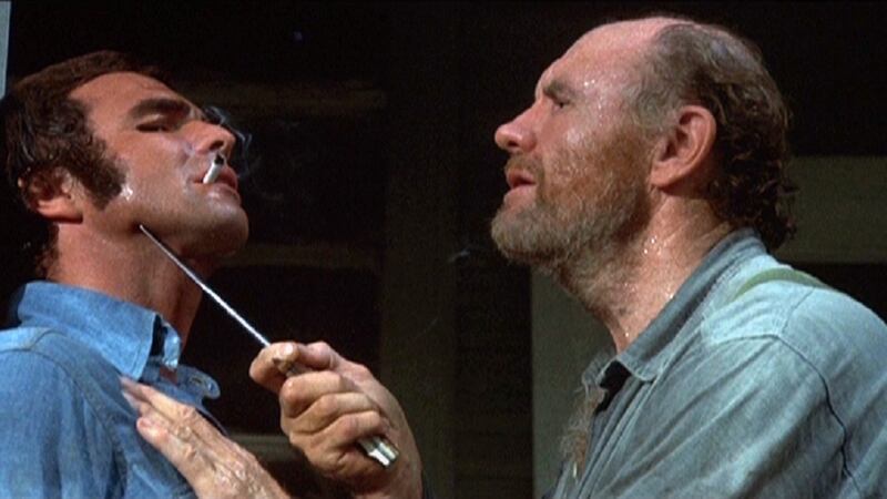 Burt Reynolds and G Armstrong in White Lightning