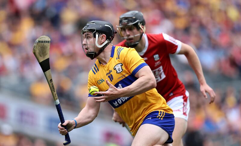 Clare's Tony Kelly on lifting Liam MacCarthy: "From a personal point of view, it’s the greatest thing I’ll ever do in the GAA.” Photograph: Bryan Keane/Inpho