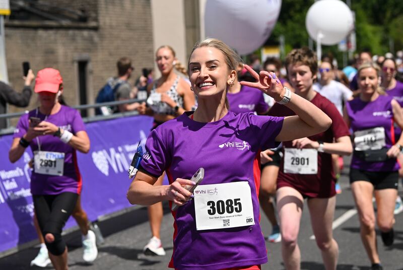 VHI Dublin Mini Marathon participants. Photograph: Ramsey Cardy/Sportsfile 
