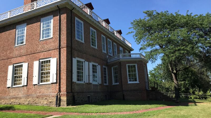 The Schuyler Mansion historical site in Albany, New York, former home of the powerful family Hamilton married into, has been investigating the Schuylers’ extensive involvement with slavery. Photograph: New York State Office of Parks, Recreation and Historic Preservation, Schuyler Mansion State Historic Site via The New York Times