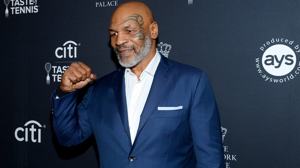 Mike Tyson will make a return to the ring against Roy Jones junior in September. Photo: Noam Galai/Getty Images for AYS Sports Marketing