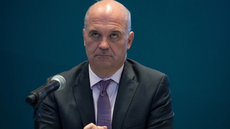 CMO Dr Tony Holohan  pictured at a media briefing on Wednesday. Photograph: Colin Keegan, Collins