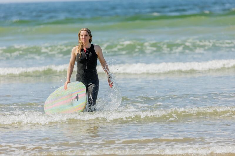 In Ireland the water 'has a bite', so it builds resilience, Easkey Britton says. Photograph: James Connolly
