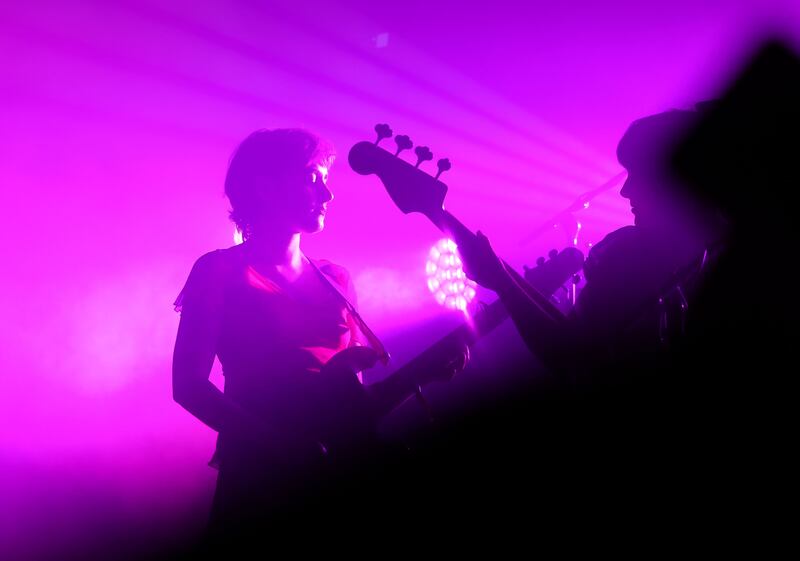 Electric Picnic 2024: Julie Dawson and NewDad on the Three Music Stage on Friday. Photograph: Alan Betson