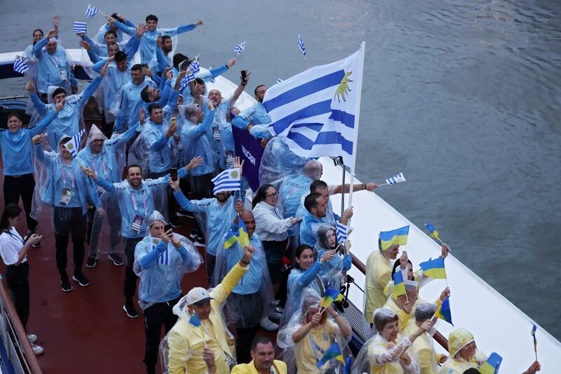 Paris 2024 Olympic Games:. Team Uruguay. Photograph: Lars Baron/Getty Images