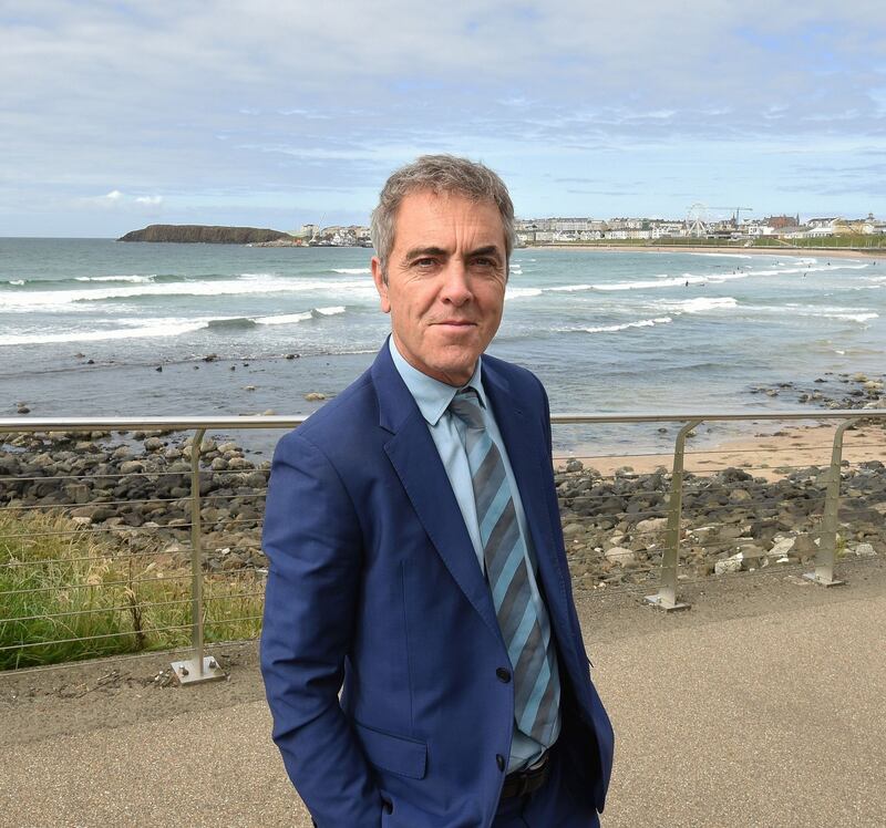 James Nesbitt. Photograph: Trevor McBride