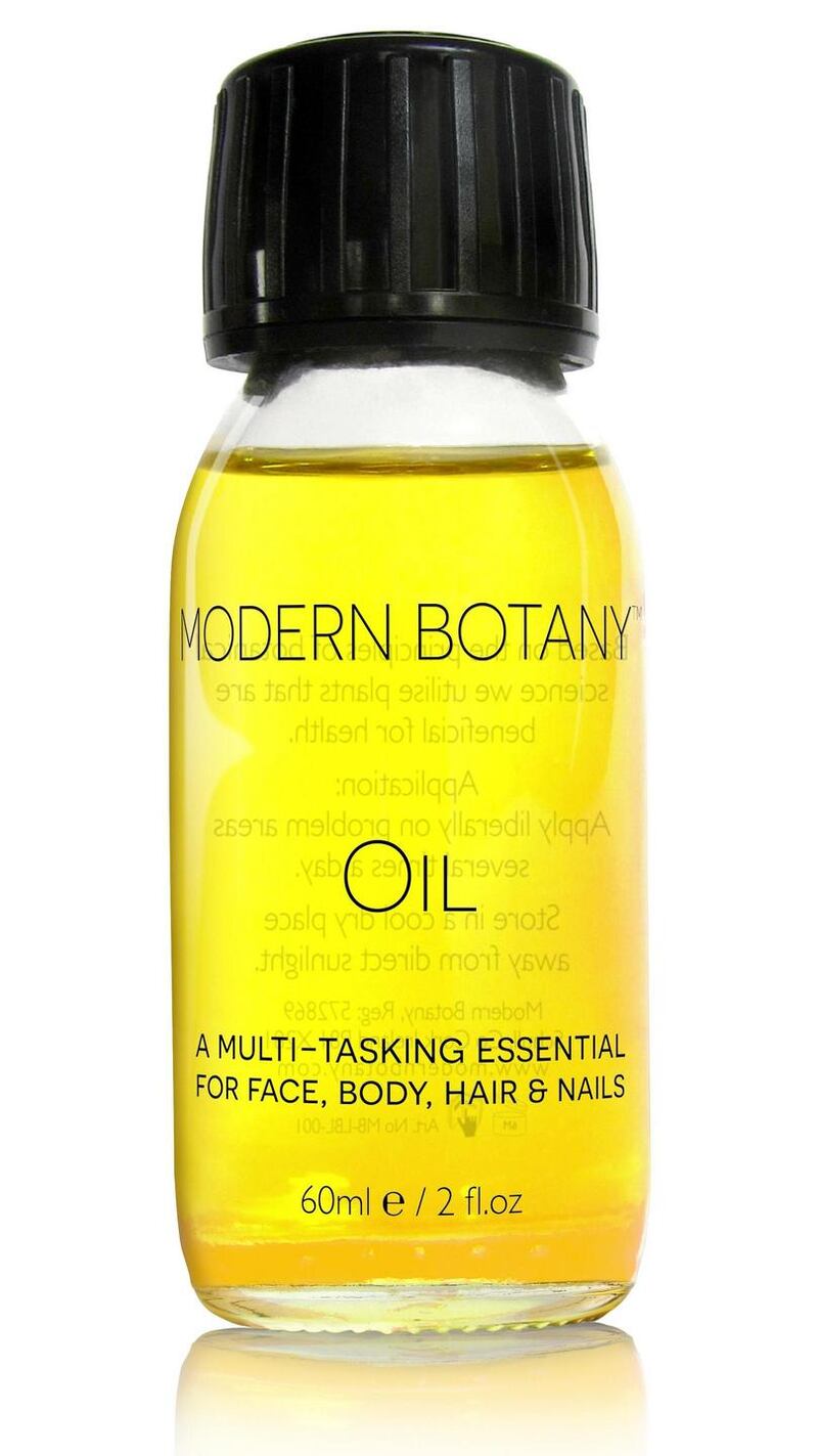 Modern Botany Oil (€35 from Lloyds Pharmacy)