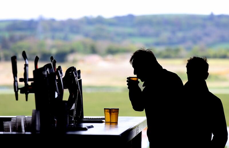 Punchestown: race tracks also rely heavily on bar income. Photograph: James Crombie/Inpho 