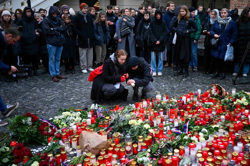 Fourteen people were killed by a lone gunman (AP)