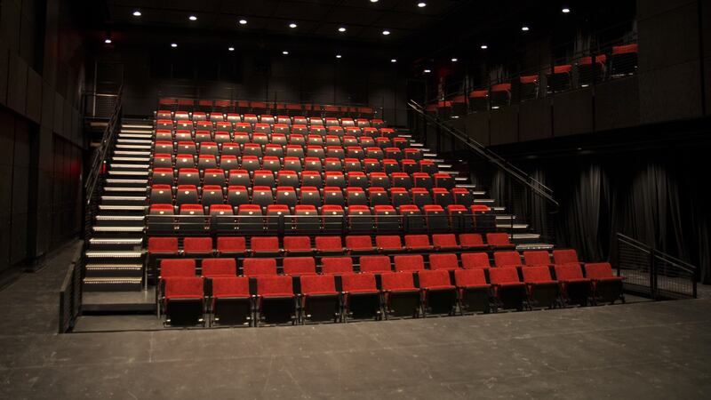 Theatre space at the Irish Arts Center. Photograph: Mac Smith