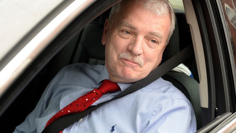 Finian McGrath: Hiding.   Photograph: Eric Luke