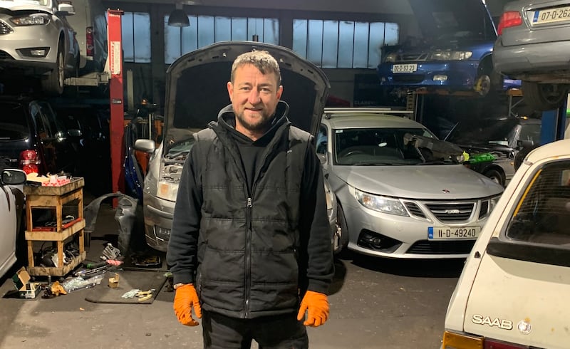 Ian Haskins: 'I was always messing with cars, even as a kid. My dad was a mechanic and I was always around cars.'