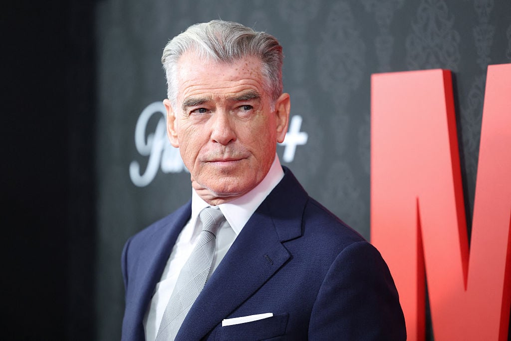 Irish actor Pierce Brosnan says he wants make a second film in the Thursday Murder Club series. Photograph: AFP via Getty Images
