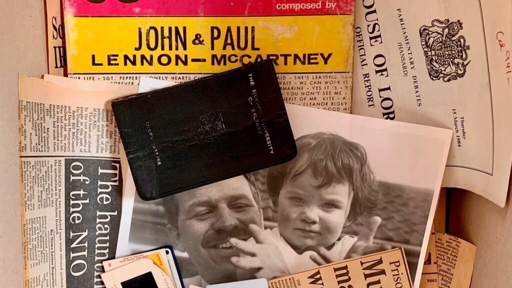 Gail McConnell’s Dad Box